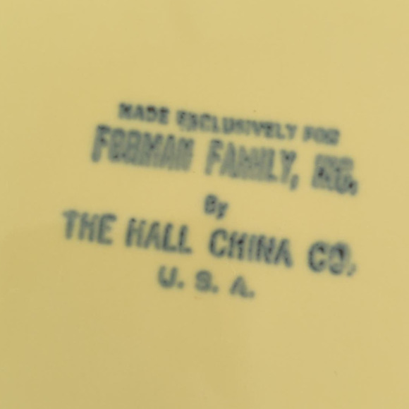 Vintage 1940s Mid-Century Hall China Teapot with Original Embossed Brass Cozy - Picture 10 of 11